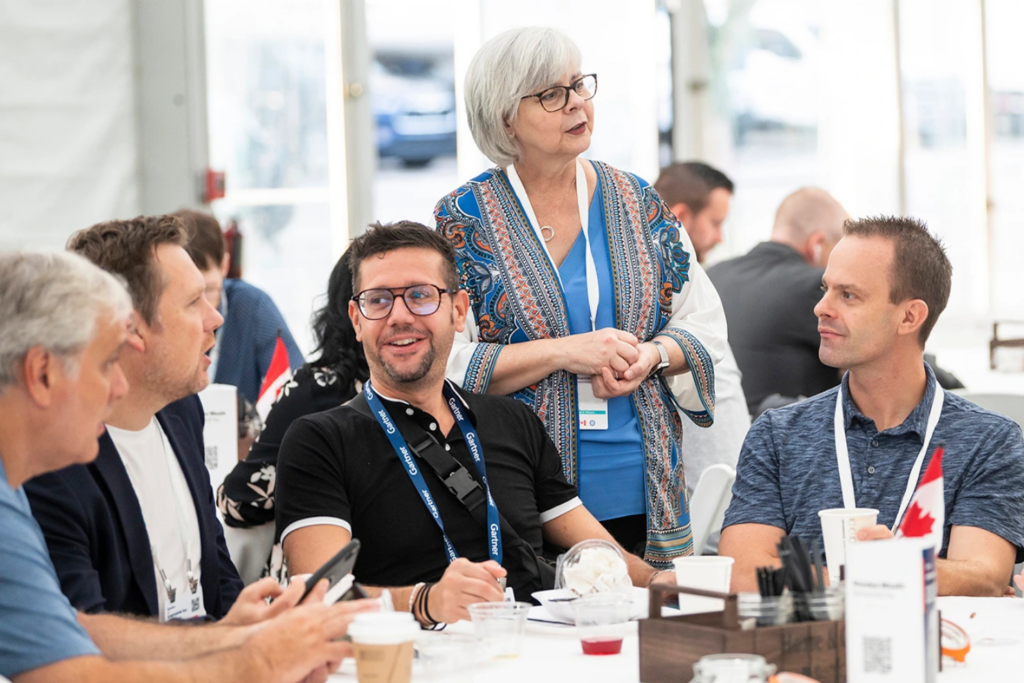 Roundtable discussion at the Gartner CSO &amp; Sales Leader Conference 2025