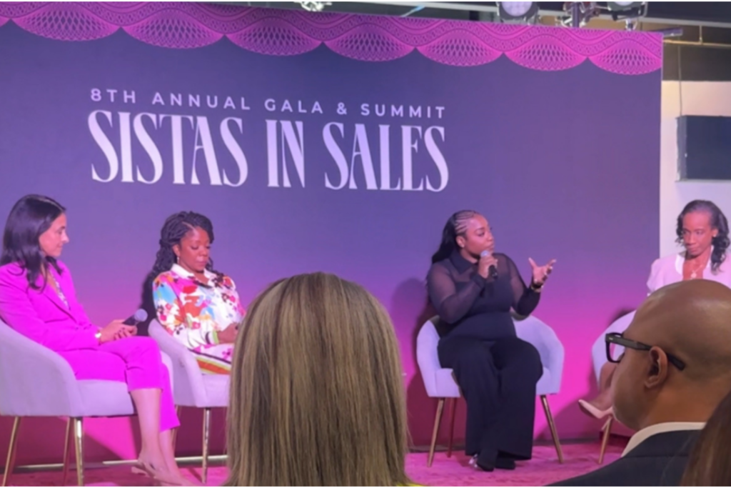 Panelists of the Sistas in Sales Summit 2025
