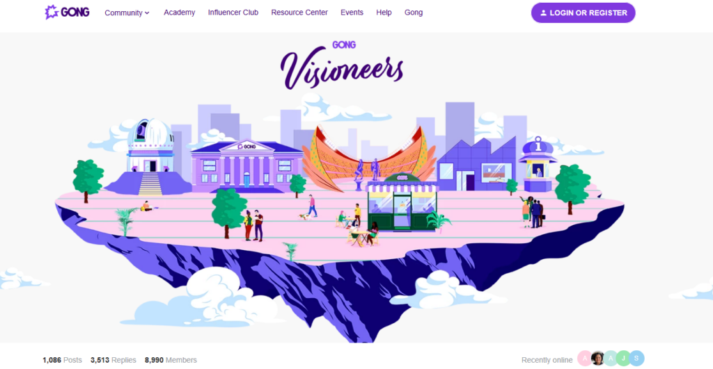 Gong Visioneers-gemeenschap