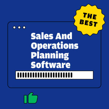 Sales and operations planning software best tools