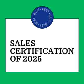 Sales certification of 2025 generic best of
