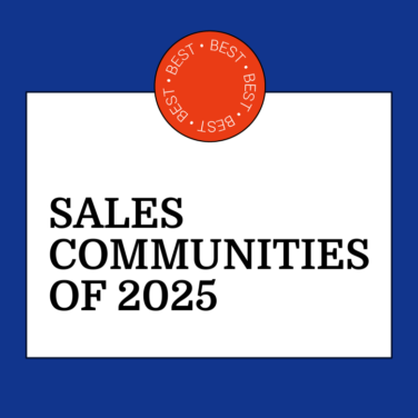Sales communities of 2025 generic best of