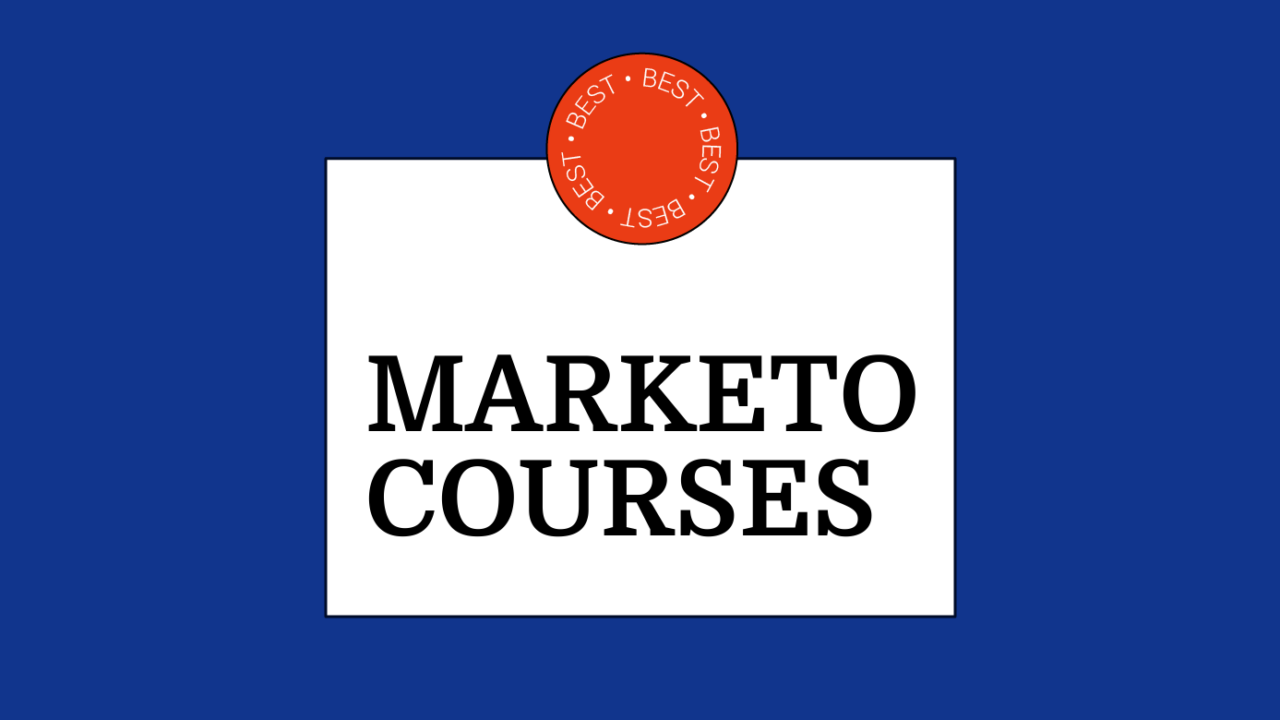 Marketo courses generic best of