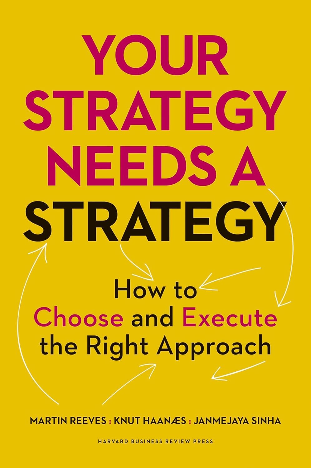 Your Strategy Needs a Strategy by Martin Reeves, Knut Haanaes, and Janmejaya Sinha best books on business strategy