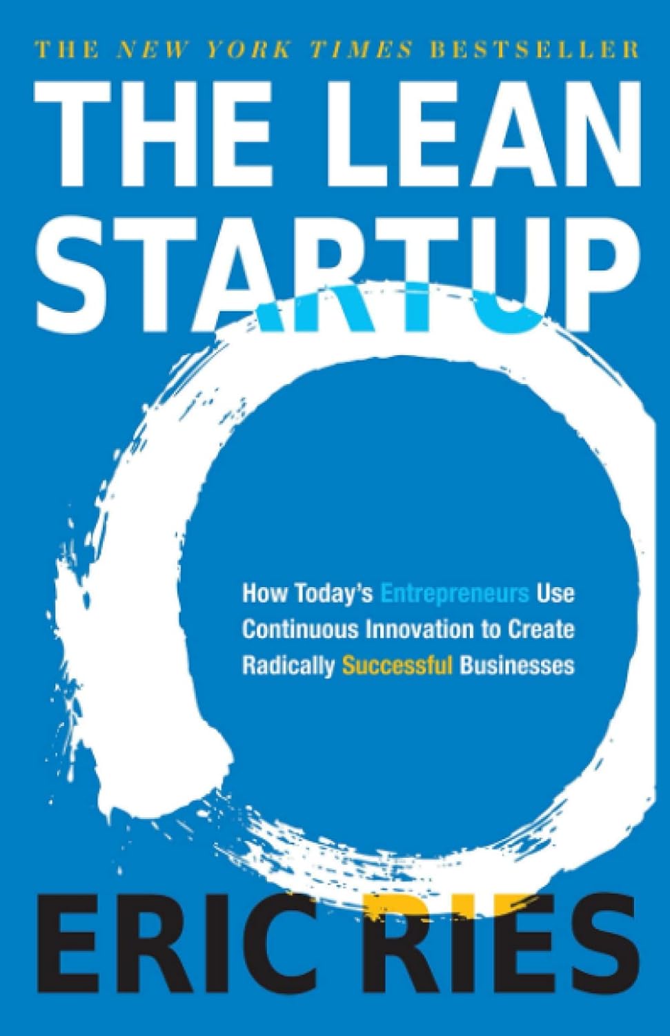 The Lean Startup by Eric Ries best books on business strategy