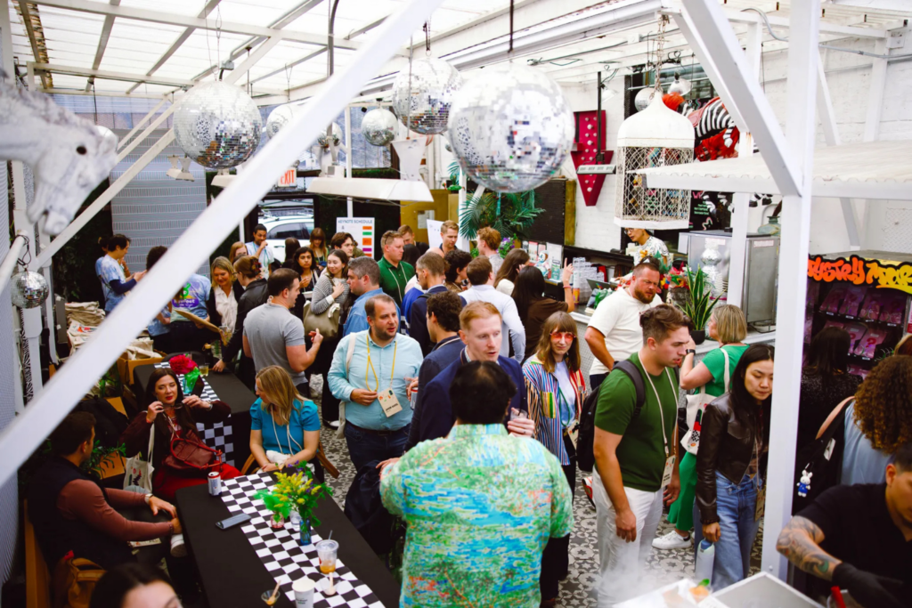 Attendees networking at the RevFest 2025