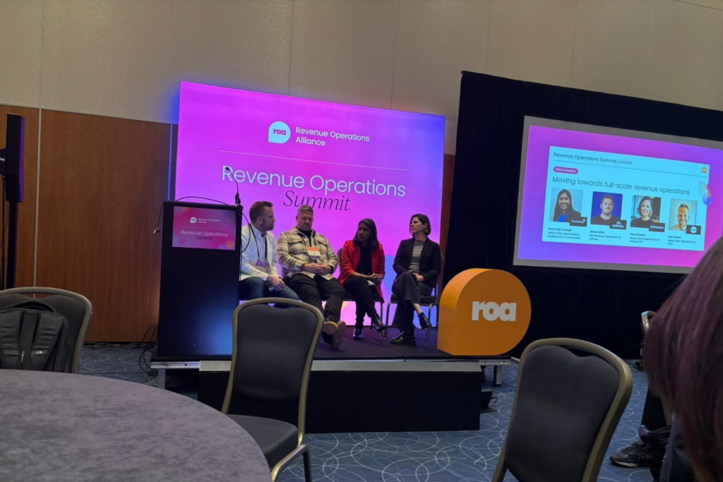 Panelists of the Revenue Operations Summit 2025