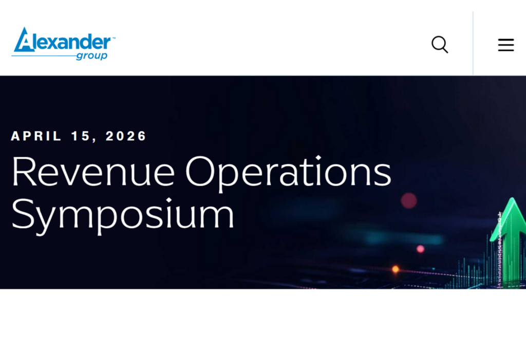 The Revenue Operations Symposium landing page