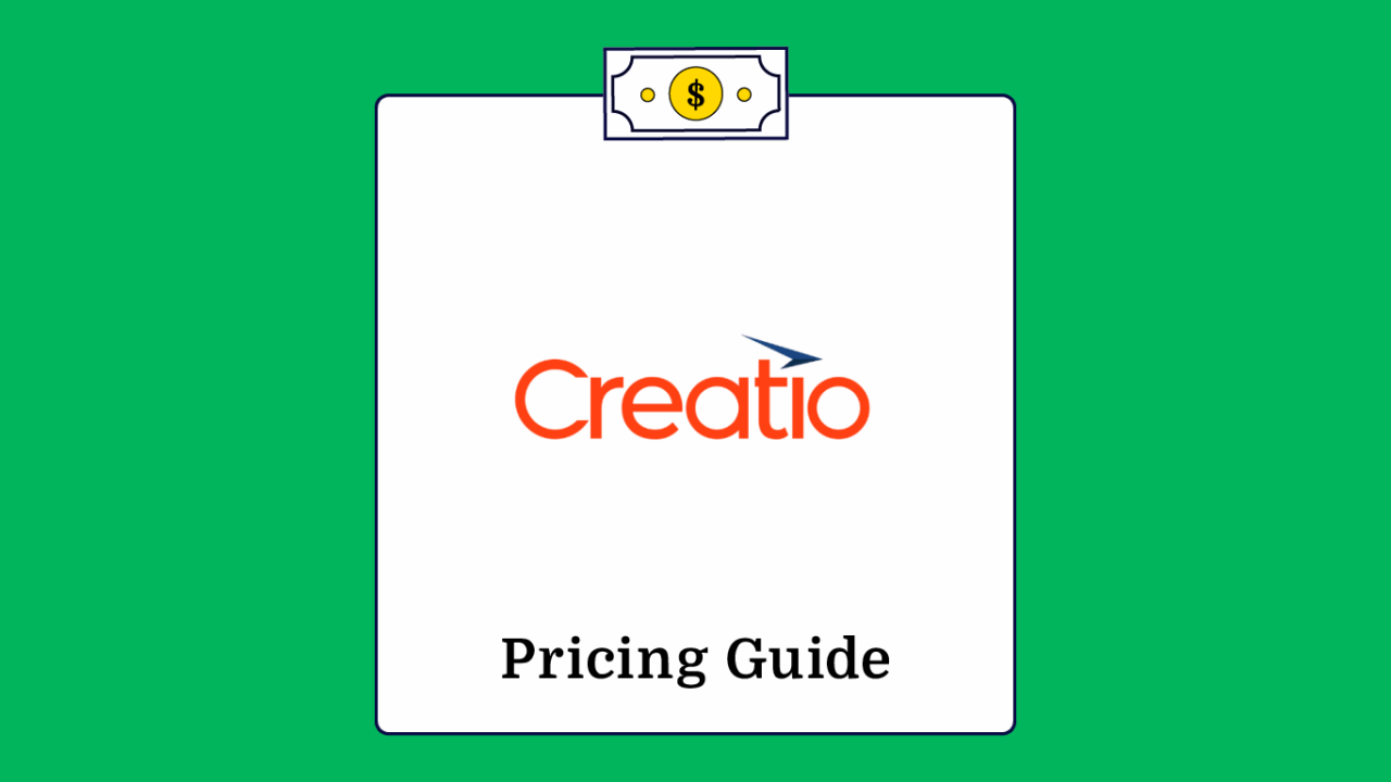 Creatio Pricing Tiers & Costs