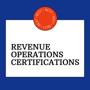 Revenue operations certifications generic best of 26272