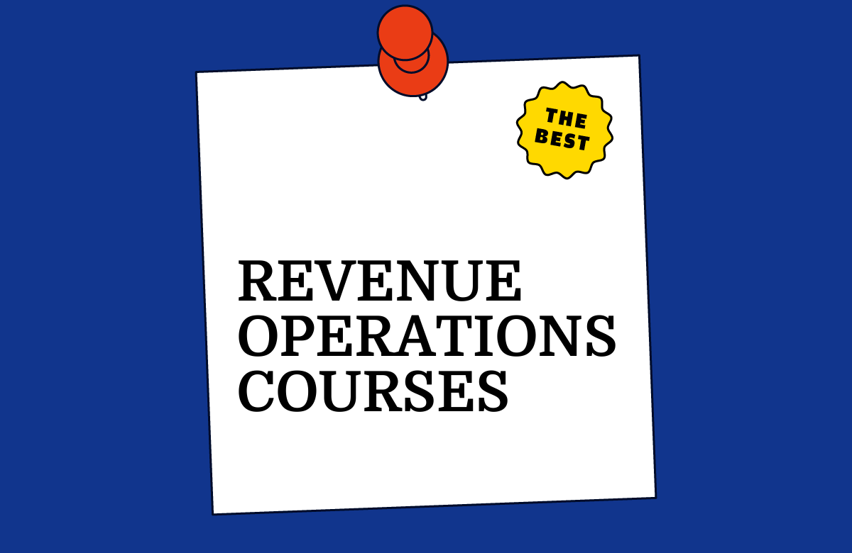 15 Revenue Operations Courses to Take in 2026