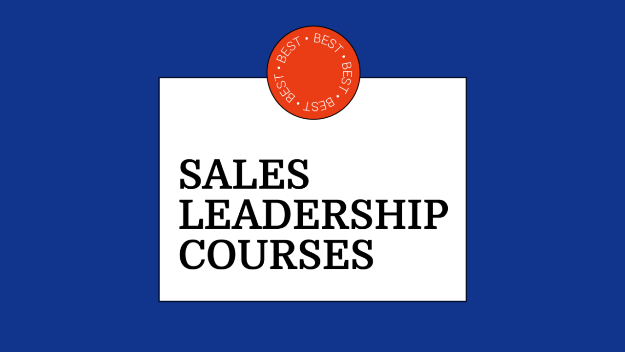 Sales leadership courses generic best of 73706
