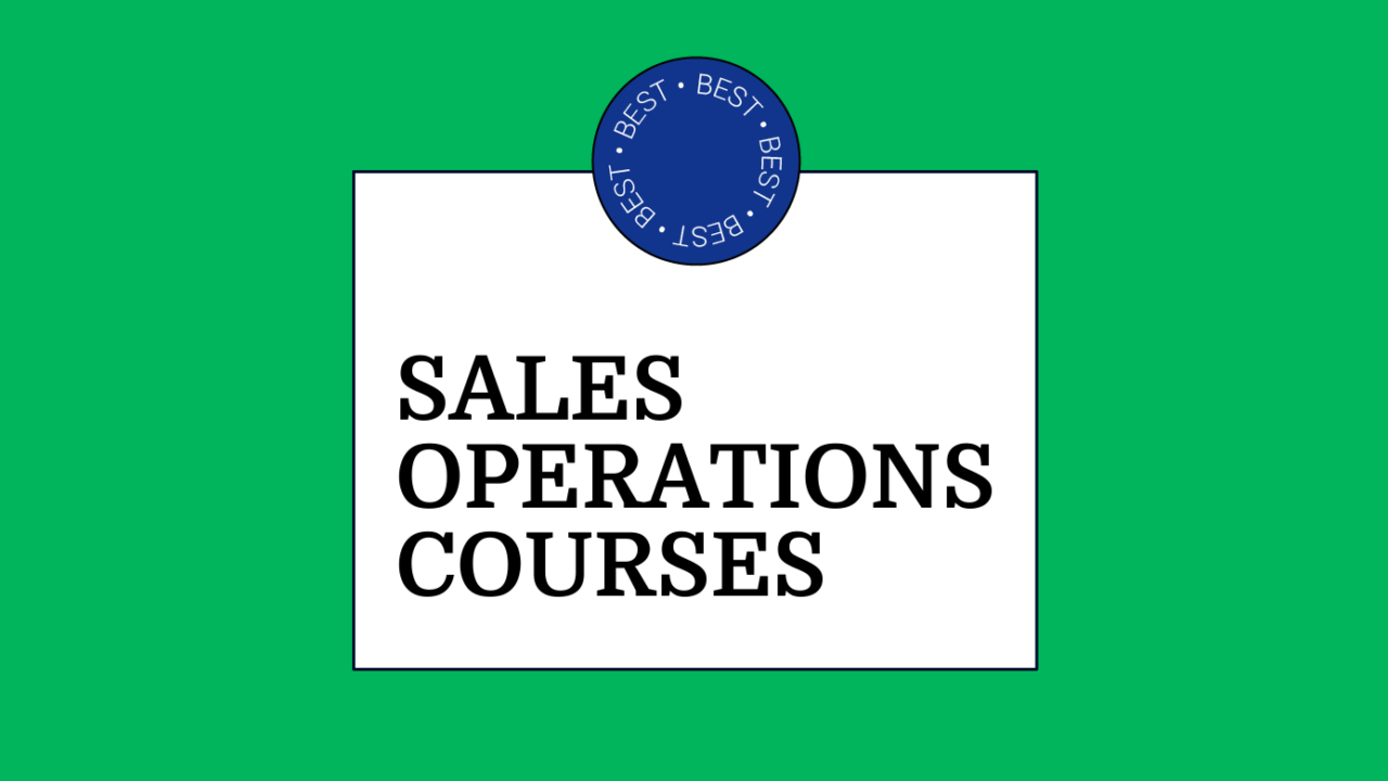 Sales operations courses generic best of 94629