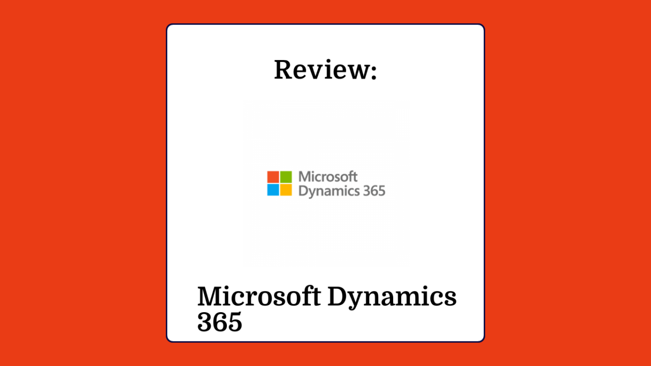 Microsoft dynamics Product Review 37141
