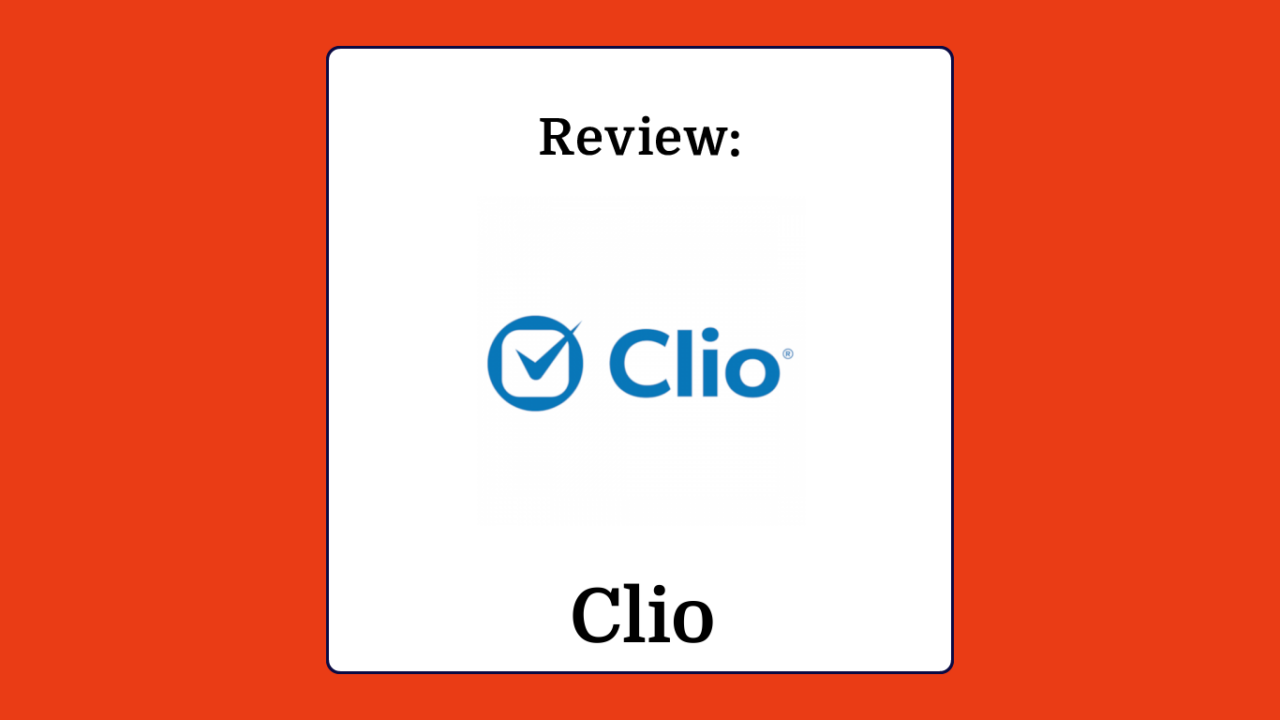 Clio Product Review 68295
