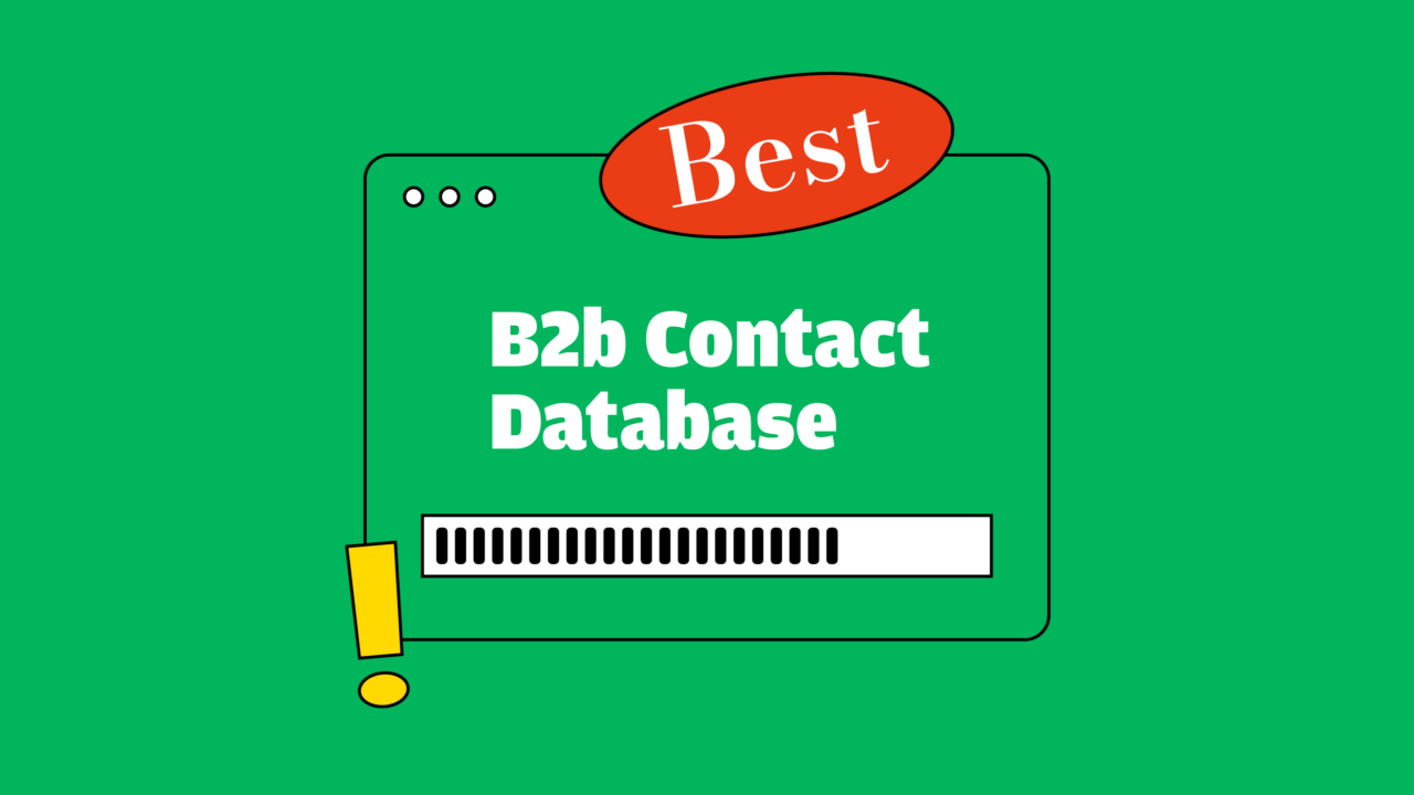 B2b contact database best tools 23914