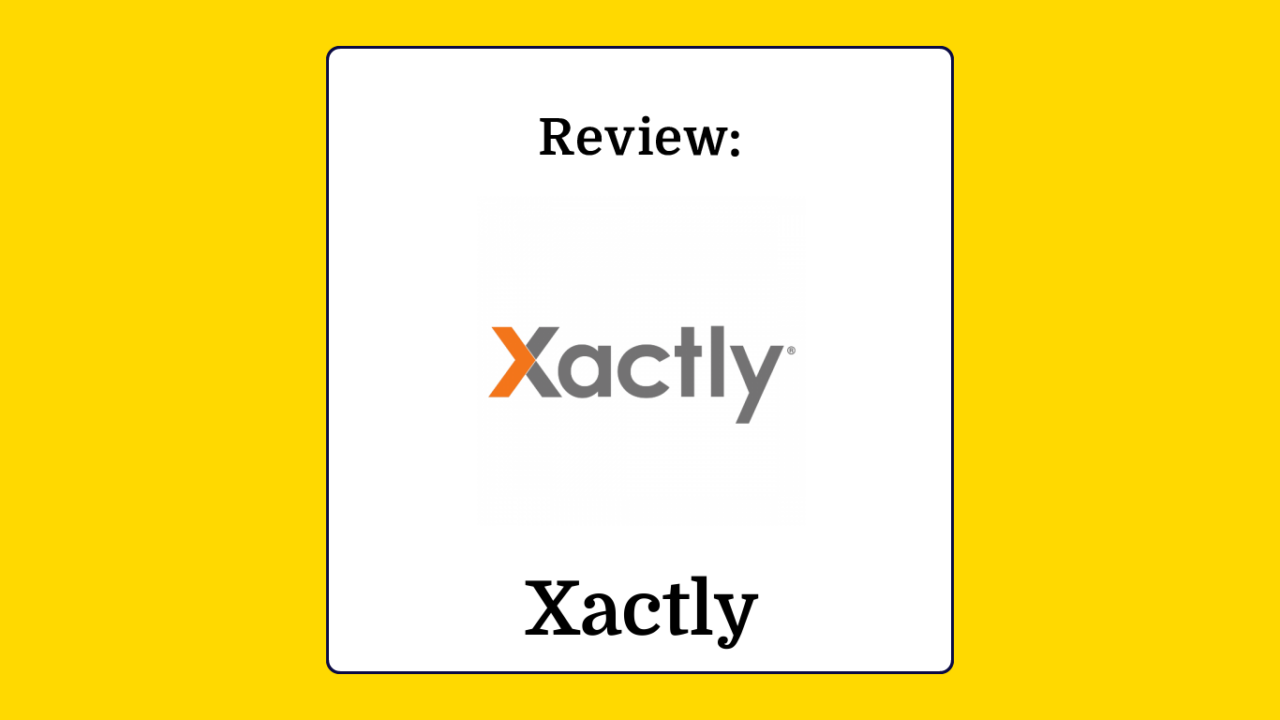 Xactly Product Review 91558