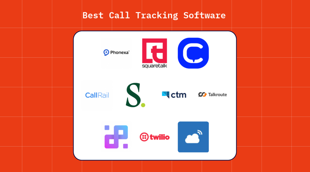 Best Best Call Tracking Software logos 07210
