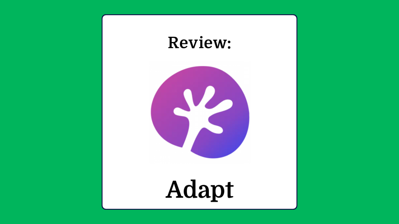 Adapt Product Review 73817