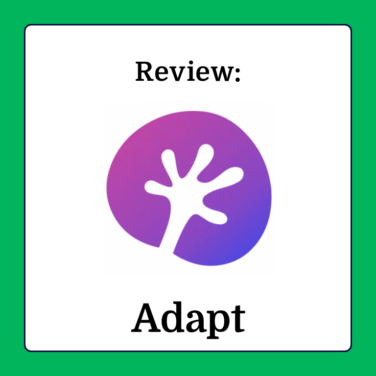 Adapt Product Review 73817