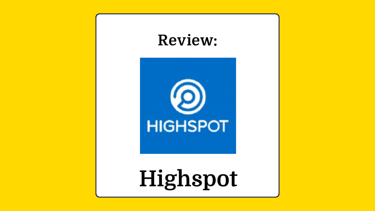 Highspot Product Review 58942
