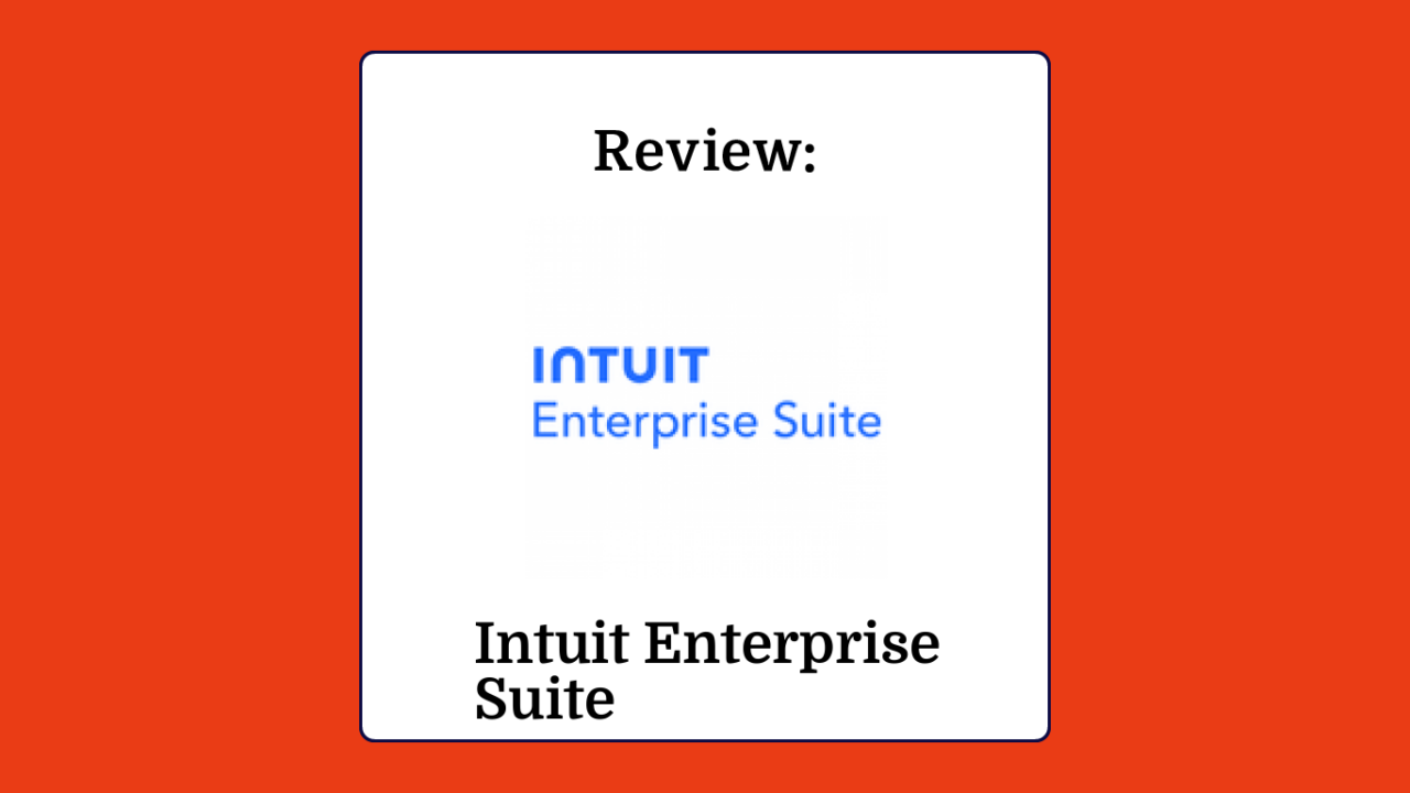 Intuit enterprise suite Product Review 83568
