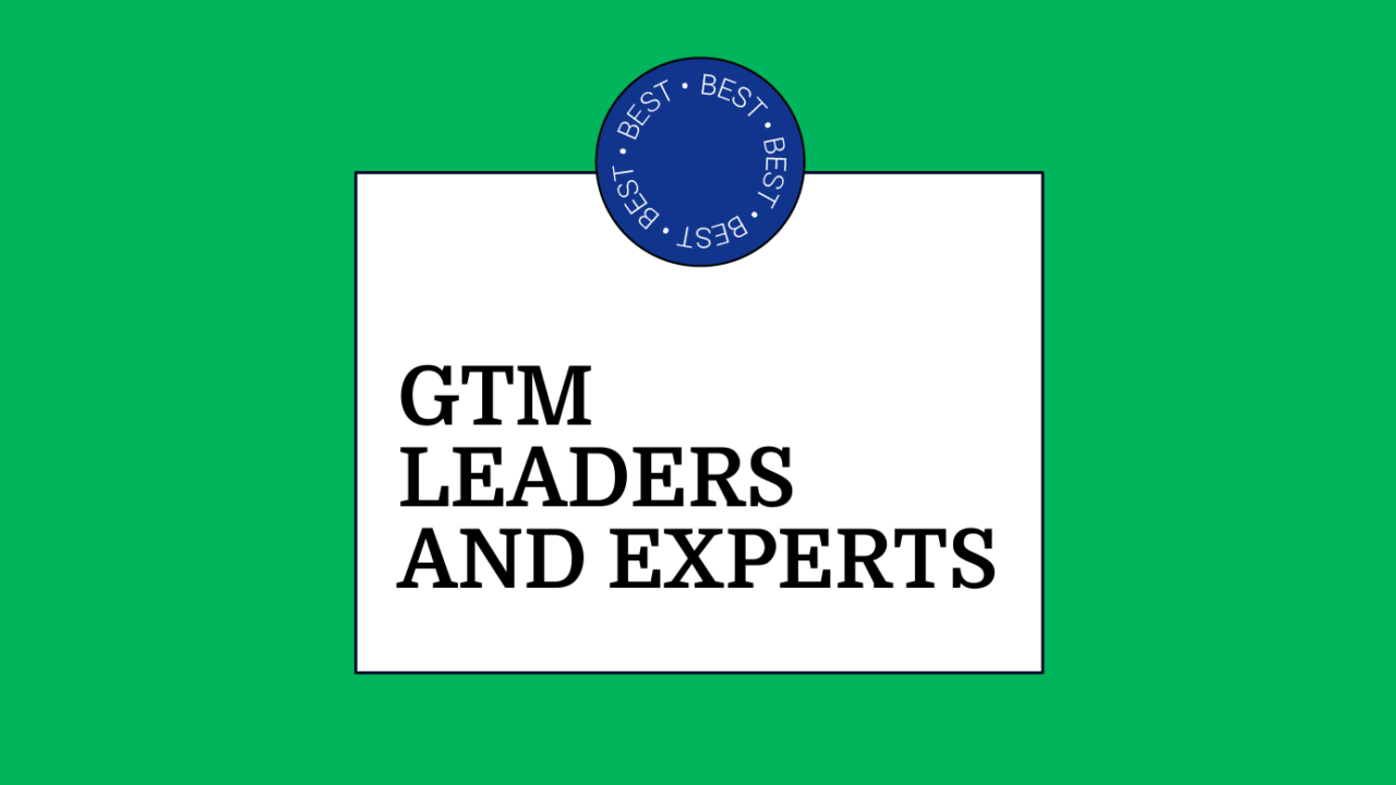 Gtm leaders and experts generic best of 90867